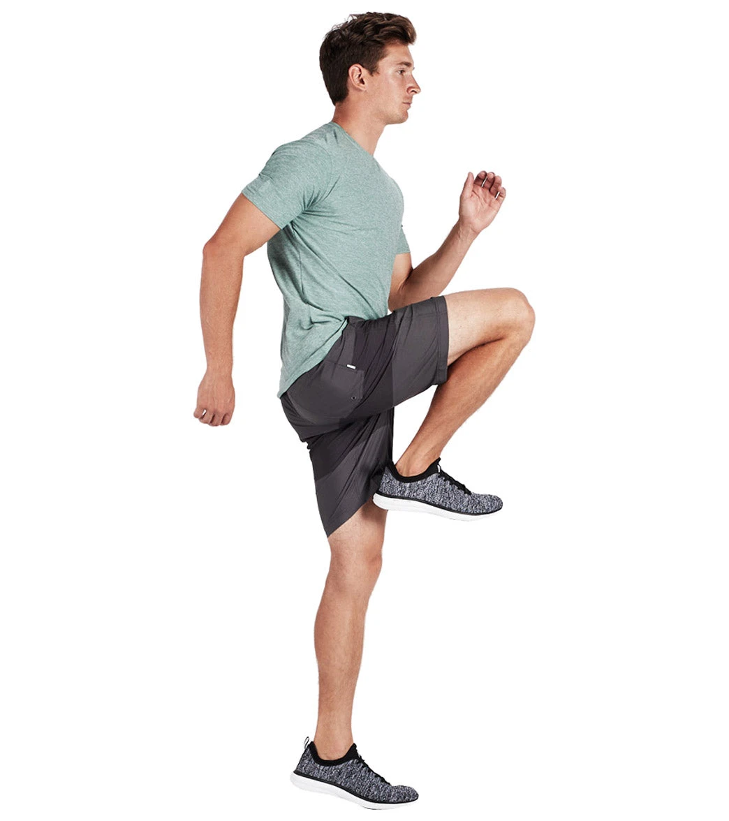 Vuori Men's Strato Tech Yoga Tee Aloe Heather 3 Vuori Men's Strato Tech Yoga Tee Aloe Heather