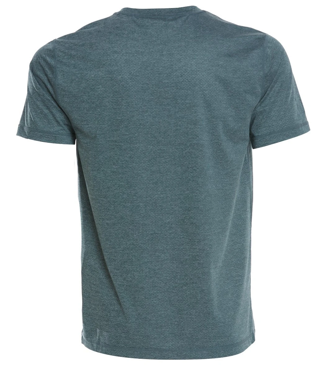 Vuori Men's Tradewind Performance Tee Canyon Heather 3 Vuori Men's Tradewind Performance Tee Canyon Heather