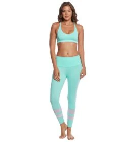 Onzie Pyramid Yoga Sports Bra Jade Heather -Pranty Yoga Shop 1740209782819 jadeheather 4a