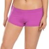 Mika Yoga Wear Mikaela Hot Yoga Shorts Violet 1 Mika Yoga Wear Mikaela Hot Yoga Shorts Violet -Pranty Yoga Shop 1740209881123 violet 2a
