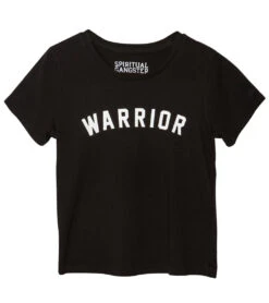 Spiritual Gangster Kids Warrior Yoga Tee Vintage Black