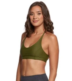 Onzie Pyramid Yoga Sports Bra Moss 7 Onzie Pyramid Yoga Sports Bra Moss -Pranty Yoga Shop 1740211290147 moss 3a