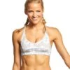 Onzie Pyramid Yoga Sports Bra Nocturnal Leopard