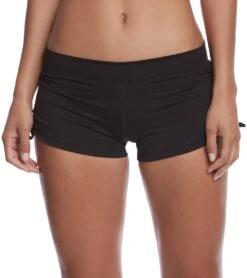 Mika Yoga Wear Lucia Hot Yoga Shorts Black -Pranty Yoga Shop 1740213026851 black