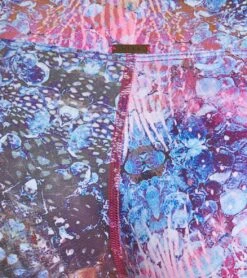 Mika Yoga Wear Lucia Hot Yoga Shorts Milky Way -Pranty Yoga Shop 1740214632483 milkyway 5a