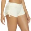 Mika Yoga Wear Lucia Hot Yoga Shorts Cream -Pranty Yoga Shop 1740217188387 cream 2a