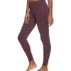 Balance Collection Alison High Waisted Strappy Mesh Yoga Leggings Wild Plum -Pranty Yoga Shop 1740218499107 wildplum 2a