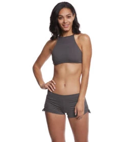 Mika Yoga Wear Lissa Yoga Sports Bra Ellie Grey -Pranty Yoga Shop 1740221055011 elliegrey 4a