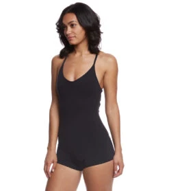 Mika Yoga Wear Wayara Yoga & Dance Leotard -Pranty Yoga Shop 1740221743139 black 3a