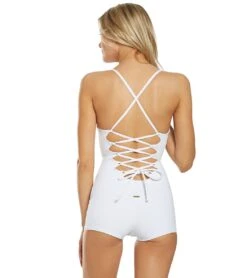 Mika Yoga Wear Wayara Yoga & Dance Leotard -Pranty Yoga Shop 1740221939747 white