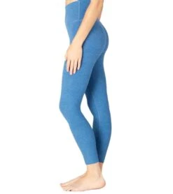 Beyond Yoga Spacedye High Waisted Caught In The Midi 7/8 Yoga Leggings Victory Blue/Blue Suede -Pranty Yoga Shop 1740236619811 victorybluebluesuede 4a