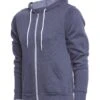 Bella + Canvas Men's Sponge Fleece Full Zip Hoodie Heather Navy 2 Bella + Canvas Men's Sponge Fleece Full Zip Hoodie Heather Navy -Pranty Yoga Shop 1740237570083 heathernavy 2a 1
