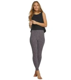 Beyond Yoga Spacedye High Waisted Caught In The Midi 7/8 Yoga Leggings Black/Pink Opal -Pranty Yoga Shop 1740238684195 blackpinkopal 4a