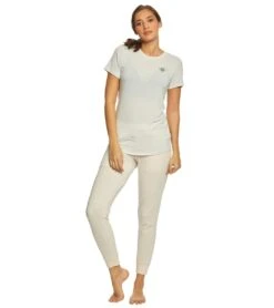 Spiritual Gangster Only Love Skinny Sweatpant Joggers -Pranty Yoga Shop 1740239962147 balletpink 4a 1