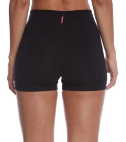 Hard Tail High Rise Yoga Booty Shorts Black -Pranty Yoga Shop 1740242157603 black 3a
