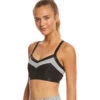 Beyond Yoga Full Disclosure Yoga Sports Bra Gray Pintuck -Pranty Yoga Shop 1740247072803 graypintuck 2a