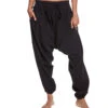 Buddha Pants Savannah Winter Harem Pants -Pranty Yoga Shop 1740257263651 black 1a