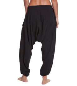 Buddha Pants Savannah Winter Harem Pants -Pranty Yoga Shop 1740257263651 black 3a