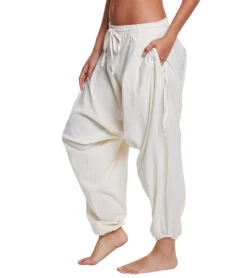 Buddha Pants Savannah Winter Harem Pants -Pranty Yoga Shop 1740257722403 beige 2a