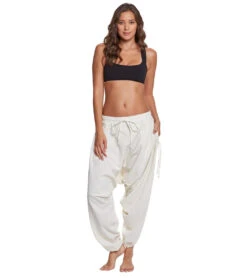 Buddha Pants Savannah Winter Harem Pants -Pranty Yoga Shop 1740257722403 beige 4a