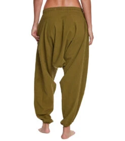 Buddha Pants Savannah Winter Harem Pants -Pranty Yoga Shop 1740258050083 green 3a
