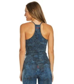 Hard Tail Open Air Support Tank Grey Blue Reverse Lava Wash -Pranty Yoga Shop 1740258213923 greybluereverselavawash 3a