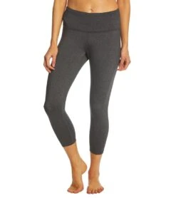 PrAna Transform High Waisted Yoga Capris Charcoal Heather -Pranty Yoga Shop 1740275154979 charcoalheather