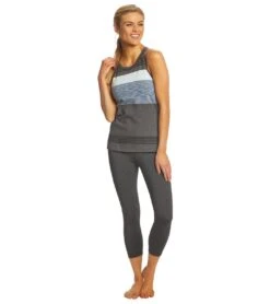 PrAna Transform High Waisted Yoga Capris Charcoal Heather -Pranty Yoga Shop 1740275154979 charcoalheather 4a