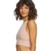 Free People Movement Sculpt Seamless Yoga Crop Top Pink -Pranty Yoga Shop 1740279775267 pink 2a
