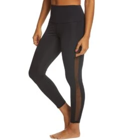 Onzie Side Runner Yoga Leggings Black 9 Onzie Side Runner Yoga Leggings Black -Pranty Yoga Shop 1740288655395 black