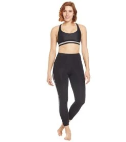 Onzie Side Runner Yoga Leggings Black/Silver -Pranty Yoga Shop 1740288950307 blacksilver 4a