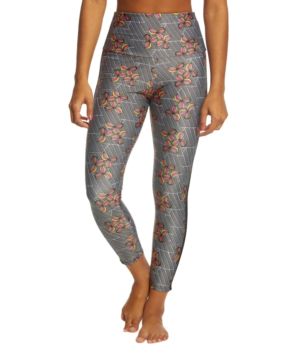 Onzie Side Runner Yoga Leggings Decco 3 Onzie Side Runner Yoga Leggings Decco