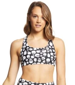 Onzie Mudra Yoga Sports Bra -Pranty Yoga Shop 1740292030499 skull 2a