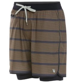 Vuori Men's Stockton Shorts 39 Vuori Men's Stockton Shorts -Pranty Yoga Shop 1740294651939 charcoalacornstripe 1a