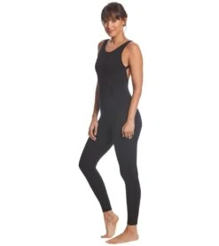 Hard Tail Low Back Yoga & Dance Leotard -Pranty Yoga Shop 1740297469987 black 3a