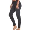 Hard Tail Mid Rise Side Blocked Yoga Leggings Black 1 Hard Tail Mid Rise Side Blocked Yoga Leggings Black -Pranty Yoga Shop 1740298649635 black 2a