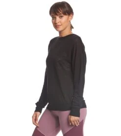 Hard Tail Lattice Pullover Black -Pranty Yoga Shop 1740302385187 black 3a