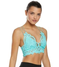 Free People Adella Bralette Ocean Blue