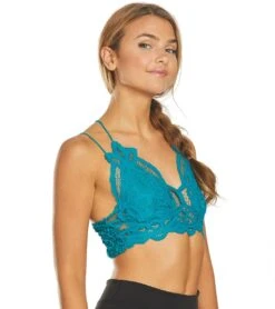 Free People Adella Bralette Dark Turquoise