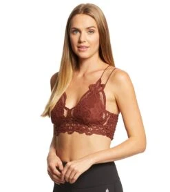 Free People Adella Bralette Cocoa