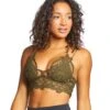 Free People Adella Bralette Olive