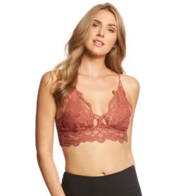 Free People Adella Bralette Coral -Pranty Yoga Shop 1740307857443 coral