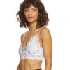 Free People Adella Bralette White
