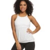 Everyday Yoga Fit + Flow Support Tank White