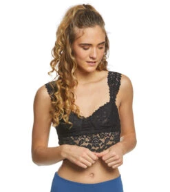 Free People Dream Away Lace Brami -Pranty Yoga Shop 1740310937635 black 1a