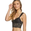 Free People Dream Away Lace Brami Black