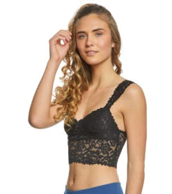 Free People Dream Away Lace Brami Black