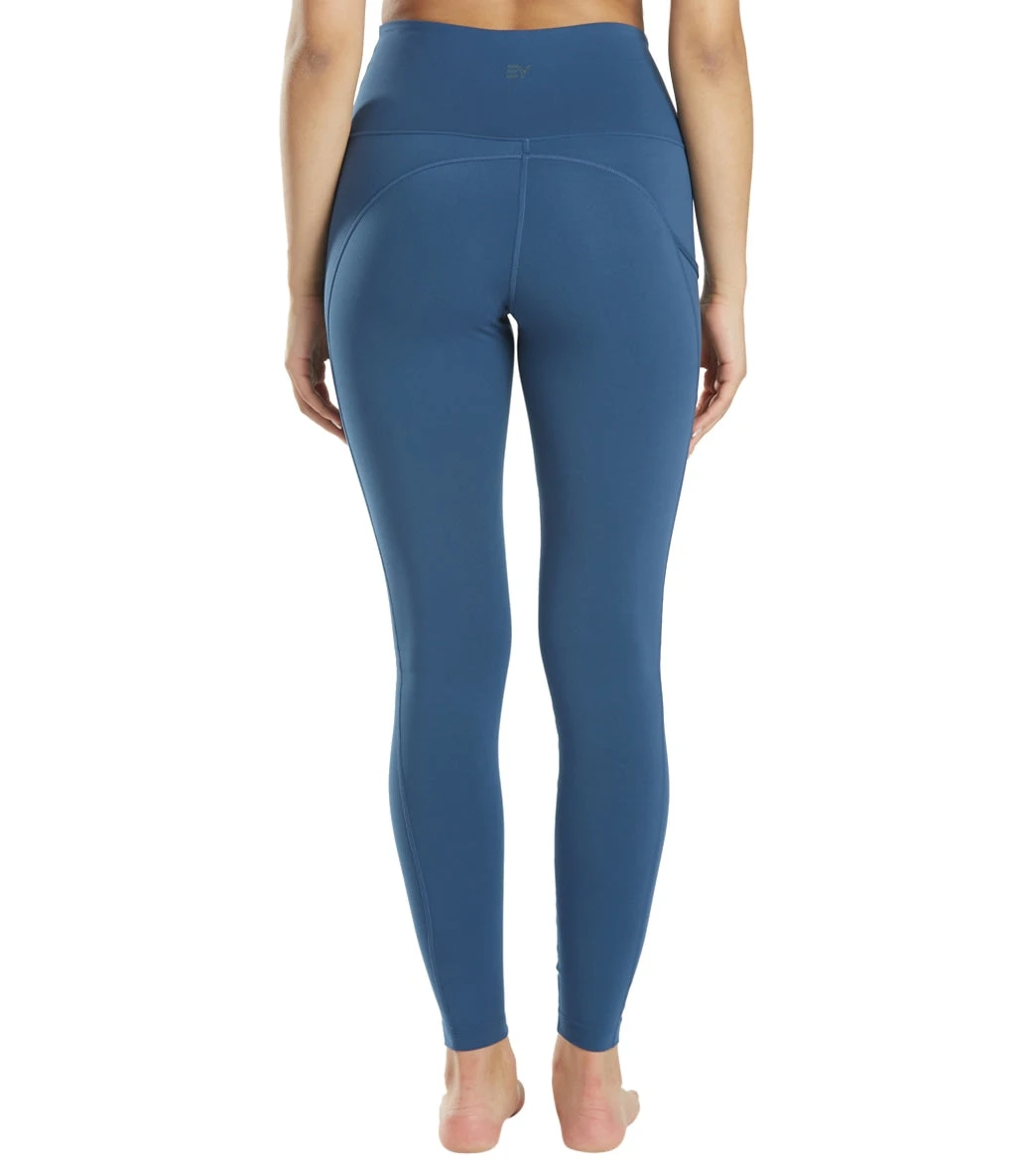 Everyday Yoga High Waisted Go-To Pocket Leggings 28" True Navy 4 Everyday Yoga High Waisted Go-To Pocket Leggings 28" True Navy - Image 2