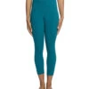 Everyday Yoga High Waisted Essential Capri Crop 21" 2 Everyday Yoga High Waisted Essential Capri Crop 21" -Pranty Yoga Shop 1740314902563 teal 1a