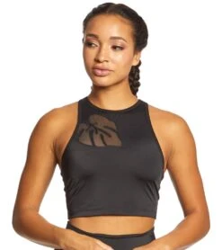 Beyond Yoga Take Leaf Bralette -Pranty Yoga Shop 1740321587235 black